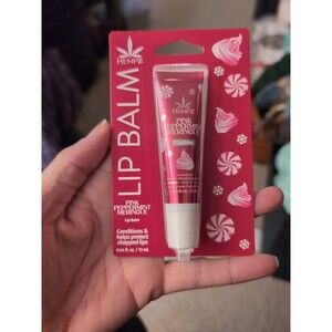 Hempz Pink Peppermint Meringue Lip Balm, 0.44 oz